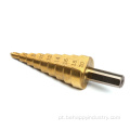 Etapa Cone Frill aço Metal Hole Cutter Bit